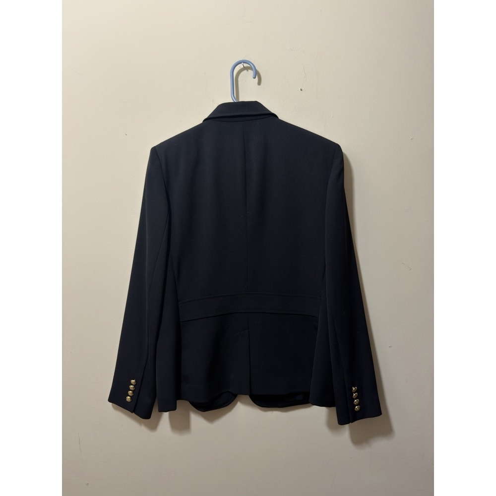 Vintage Lauren Ralph Lauren Black Crest Blazer Sports Coat Women's Size 10 - Picture 2 of 12